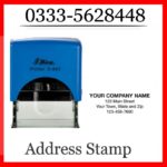 Custom Address Stamp in Islamabad for Office, Business, and Personal Use