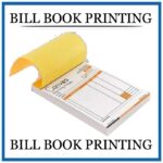 (05) Bill Books (A4-Half) Size Carbanized Duplicate