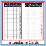 Attendance Card for Labour