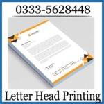 Letterhead Printing in Islamabad