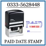 Paid Date Stamp